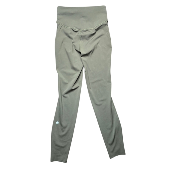 Lululemon Fast And Free Leggings Grey Size 4 LW5DKHS Dark Raw Ankle - Picture 7 of 10